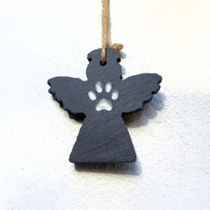 Pets Paw Memorial Angel Silver Pets Paw