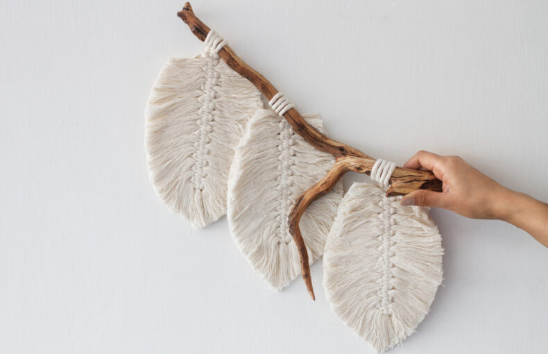 boho macrame wall hanging