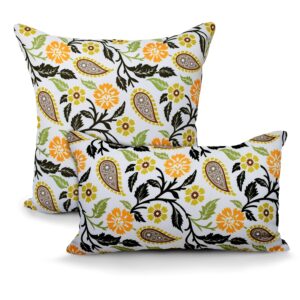 Decorative Indoor Outdoor Waterproof Throw Pillows with Inserts - Stylish Comfort for Your Patio Furniture, Garden Chairs, or Indoor Décor