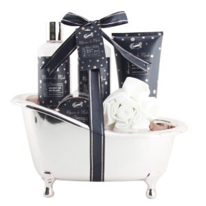 Christmas gift box for the bath - Lys & freesia flower bathtub