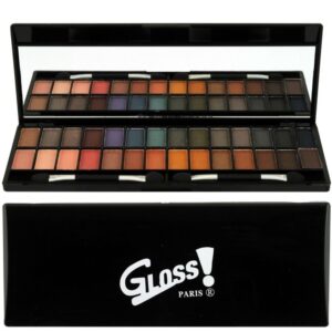 Palette de maquillage ombres à paupières noir - 30pcs