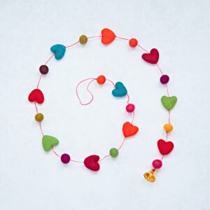 Felt Heart Hanging