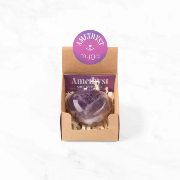 Polished Crystal Heart Display Box (32 Pieces) - Image 3
