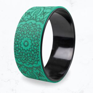 Yoga Wheel - Turquoise Mandala