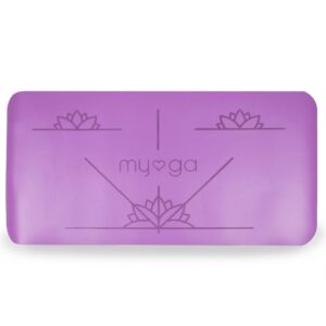 Yoga Alignment Pad - Purple