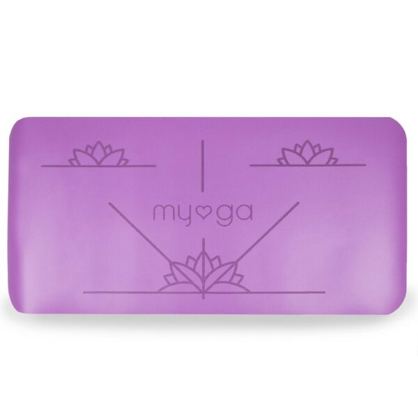 Yoga Alignment Pad - Purple