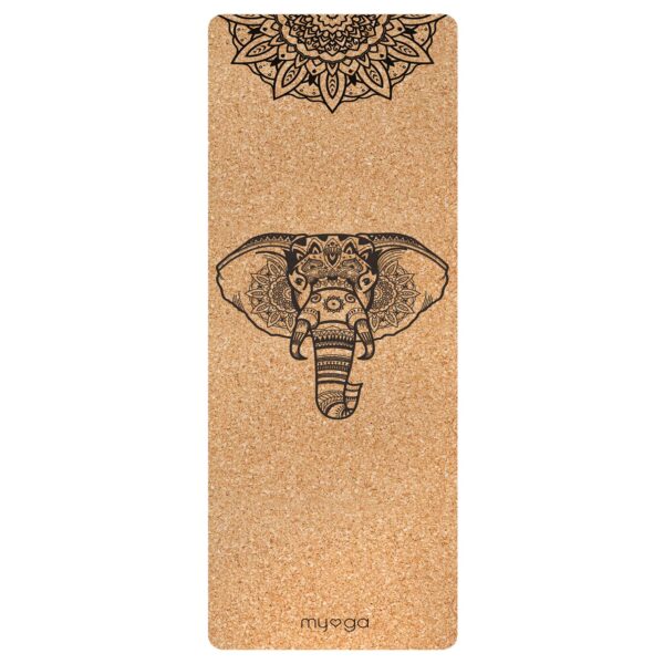 Extra Large Cork Mat - Elephant