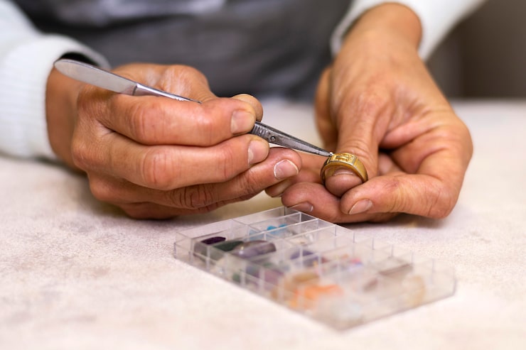 handmade gemstone rings