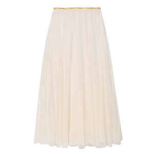 Tulle Layer Skirt in Cream